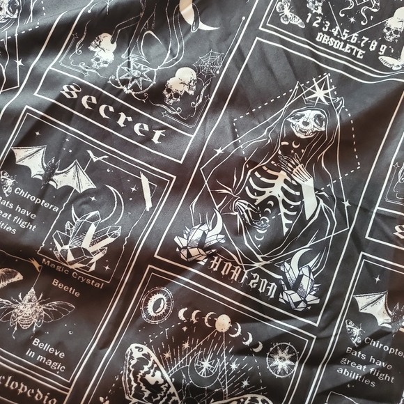 🖤 3/$45 NWT Shein Romwe Gothic Tarot Print Dress - Picture 3 of 4